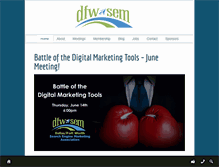 Tablet Screenshot of dfwsem.org